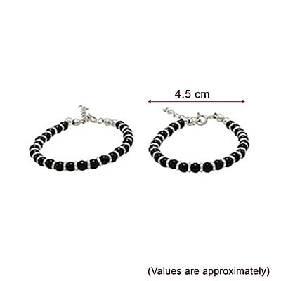 Silver Born Baby Anklets/silver payal for babies