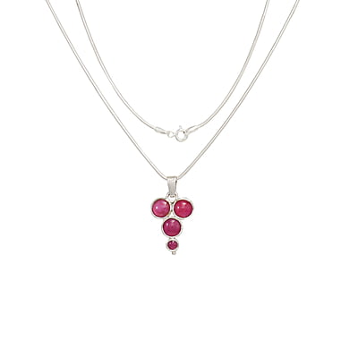 Silver Pendant/4 ancient design Red Stone pendant, Dollar Silver Pendant/4 ancient design Red Stone pendant, Dollar