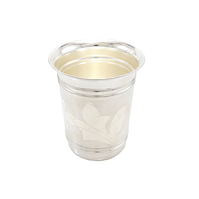 Silver Tumbler , Glass Set (120grams)