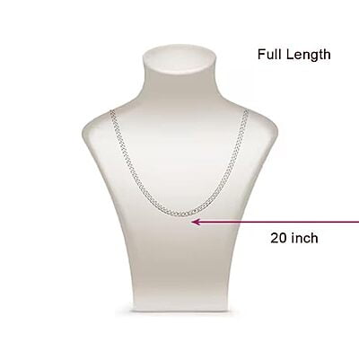 Silver Fancy Design Chain