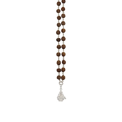 Rudraksha Mala with Lord ayyappa Pendant/dollar