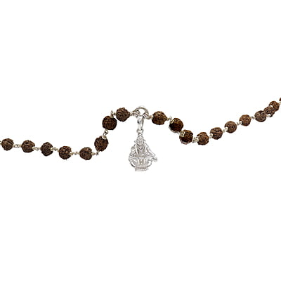 Rudraksha Mala with Lord ayyappa Pendant/dollar