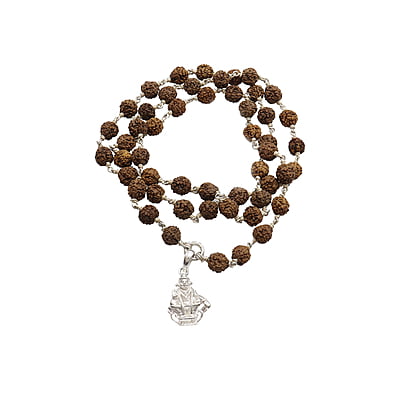 Rudraksha Mala with Lord ayyappa Pendant/dollar