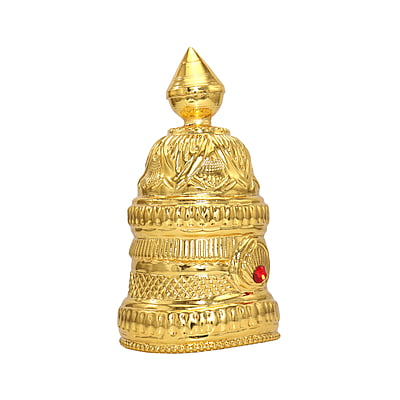 Gold Plated Full Round Crown/Kireedom for God Gold Plated Full Round Crown/Kireedom for God
