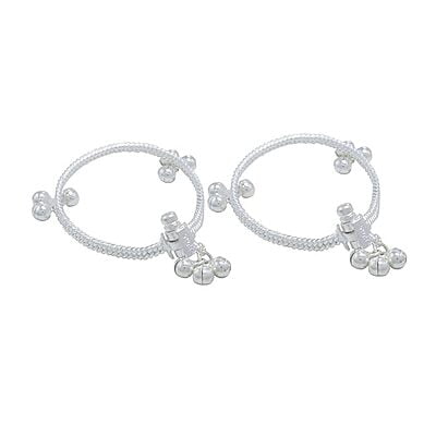 Sterling Silver Gift set for Born Babies(Anklet/Kolusu, Feeder/Paladai) Sterling Silver Gift set for Born Babies(Anklet/Kolusu, Feeder/Paladai)
