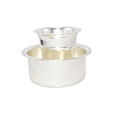 Silver Dabara Set 120gms