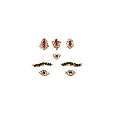 God Face Ornament - Eye, Eye brow, Thilak