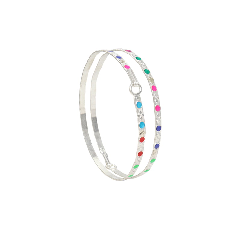 Sterling Silver Kada/kappu for Girls Sterling Silver Kada/kappu for Girls