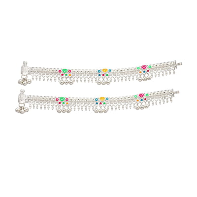 Silver Anklets for Baby
