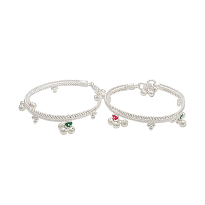 Silver Baby Anklet