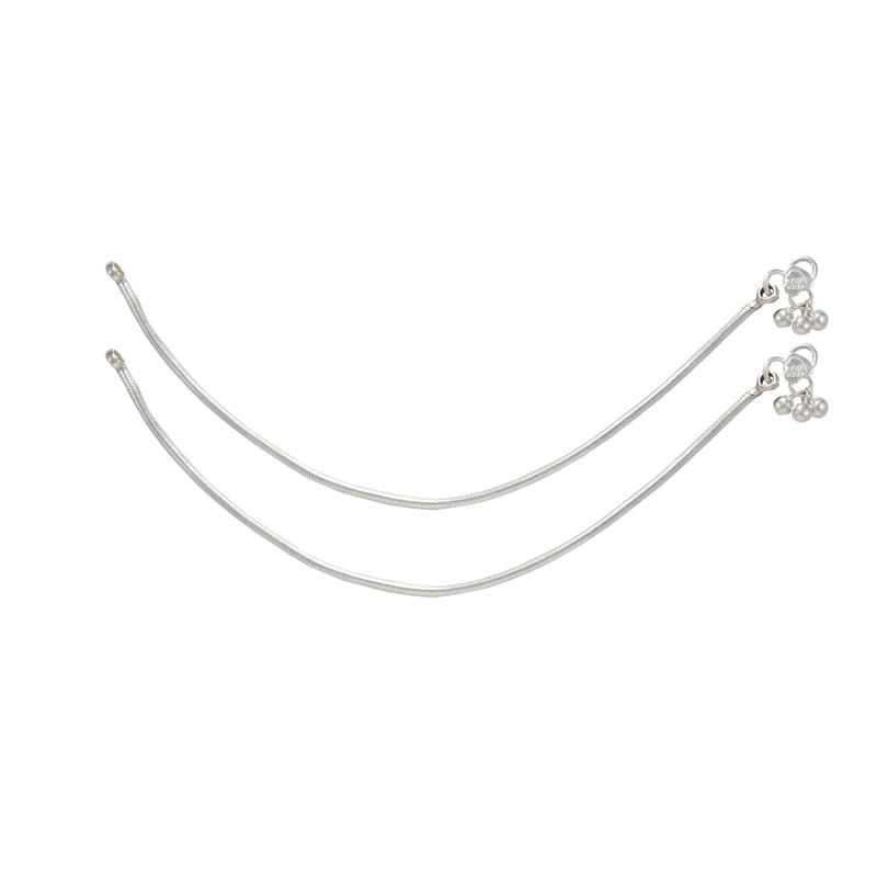Sterling Silver Plain Anklet Sterling Silver Plain Anklet