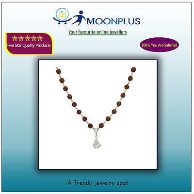 Rudraksha Mala with Lord ayyappa Pendant/dollar