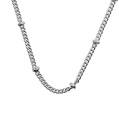 Glossy finish Sterling Silver Chain Glossy finish Sterling Silver Chain