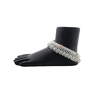 Sliver Chain type Anklet