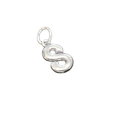 Silver S Pendant