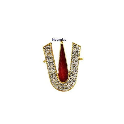 Gold Plated Vishnu Nama/Balaji Nama