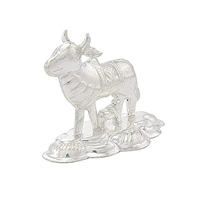 Silver Cow and Calf Idol Silver Cow and Calf Idol