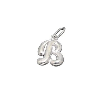Silver B Pendant