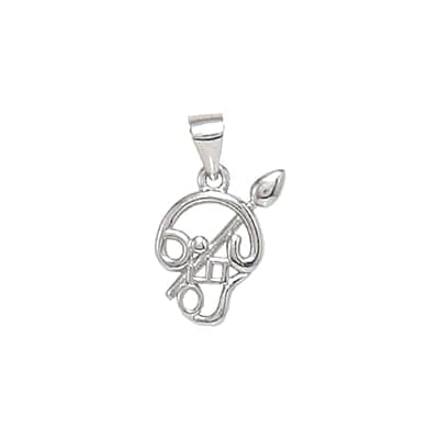 Silver Vel Pendant | 925 silver Lord Murugan OM Pendant