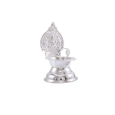 Silver Kamakshi Diya