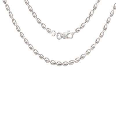 Silver Fancy Design Chain for Men