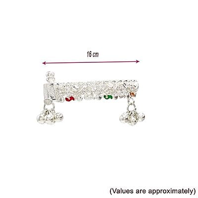 Silver Anklets for Babies/salangai muthu kolusu Silver Anklets for Babies/salangai muthu kolusu