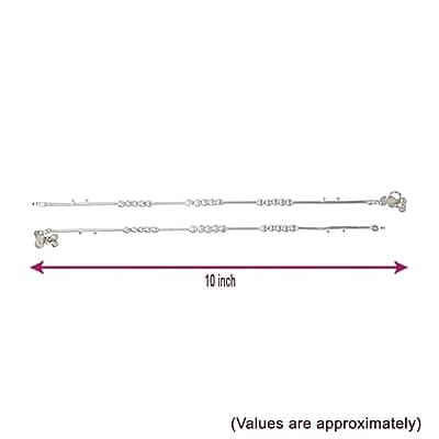 Silver Anklets for women/kolusu