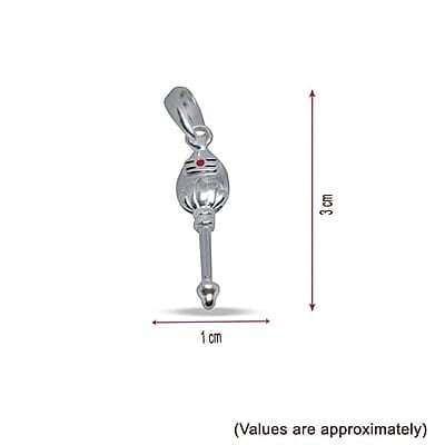 Silver Vel Pendant | 925 silver Lord Murugan vel Pendant, Dollar