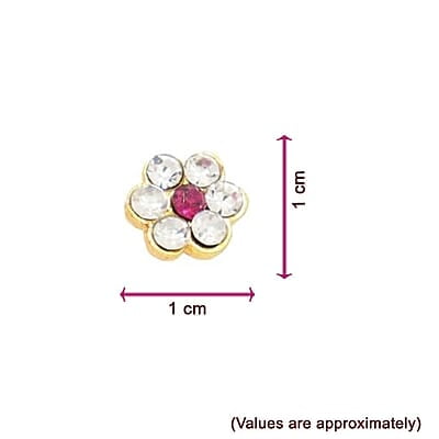 God Ornament Multi-stone bindi/thilagam/Pottu God Ornament Multi-stone bindi/thilagam/Pottu
