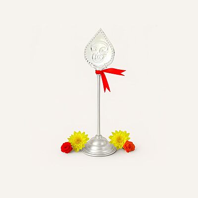 Sterling Silver God Vel Stand Sterling Silver God Vel Stand