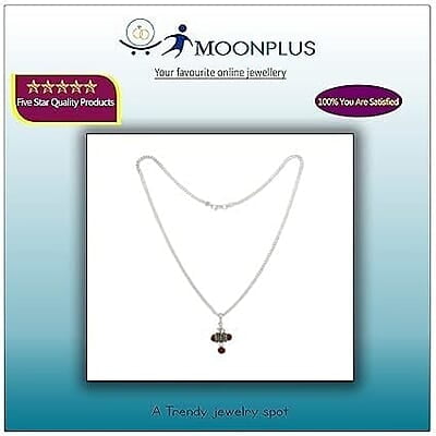 Silver Chain with Udukai Pendent