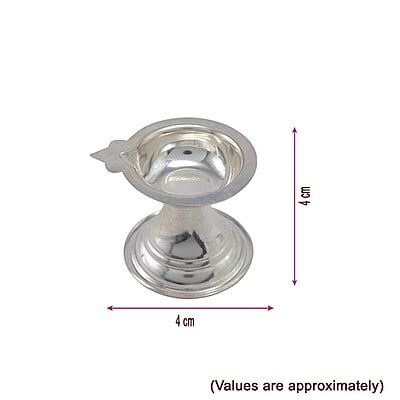Traditional Silver Diya Sets Traditional Silver Diya Sets
