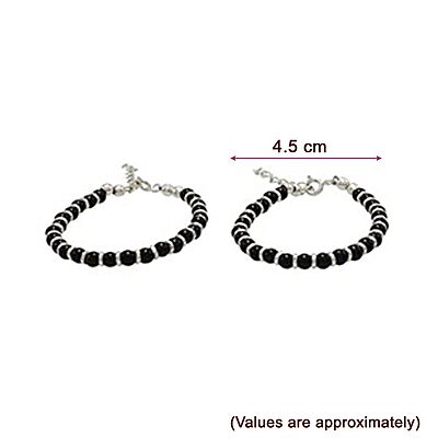 Silver Born Baby Anklets/silver payal for babies
