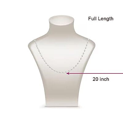 Glossy finish Sterling Silver Chain Glossy finish Sterling Silver Chain