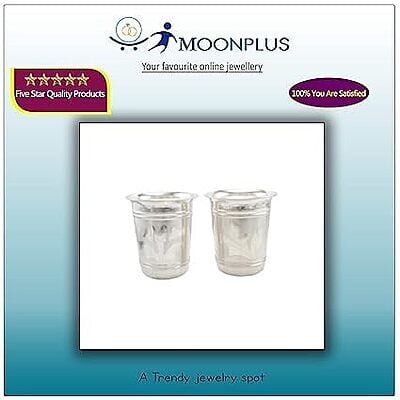 Silver Tumbler , Glass Set (120grams)