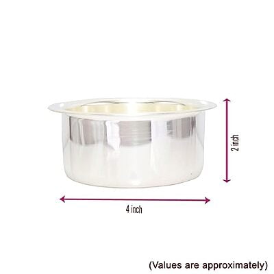 Silver Dabara Set 120gms