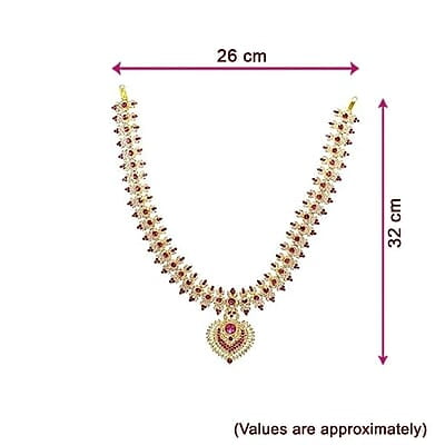 Gold Plated Varalakshmi Stone Face/Mugam with Atiigai/Necklace Gold Plated Varalakshmi Stone Face/Mugam with Atiigai/Necklace