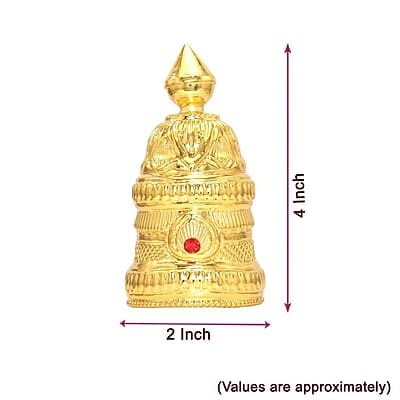 Gold Plated Full Round Crown/Kireedom for God Gold Plated Full Round Crown/Kireedom for God