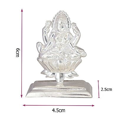 Silver Lakshmi Incense Holder / Idol Silver Lakshmi Incense Holder / Idol