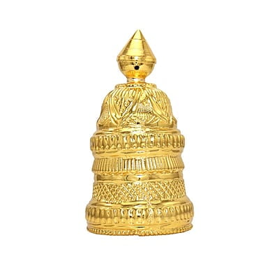 Gold Plated Full Round Crown/Kireedom for God Gold Plated Full Round Crown/Kireedom for God