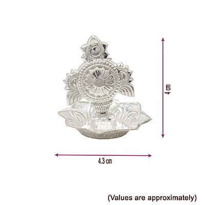 Silver Chank/Chakra Incense Holder