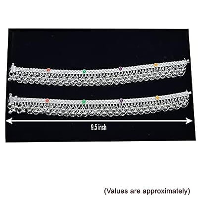 Sliver Chain type Anklet
