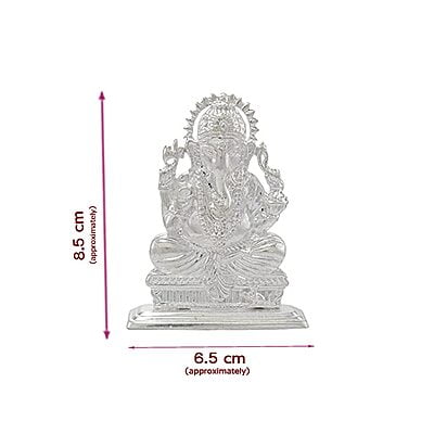 Sterling Silver Ganesh Idol