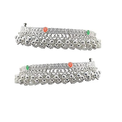 Sliver Chain type Anklet