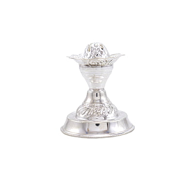 Silver Lotus Agarbatti Stand 18g Silver Lotus Agarbatti Stand 18g