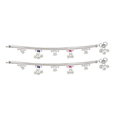 Silver Baby Anklet/Kolusu