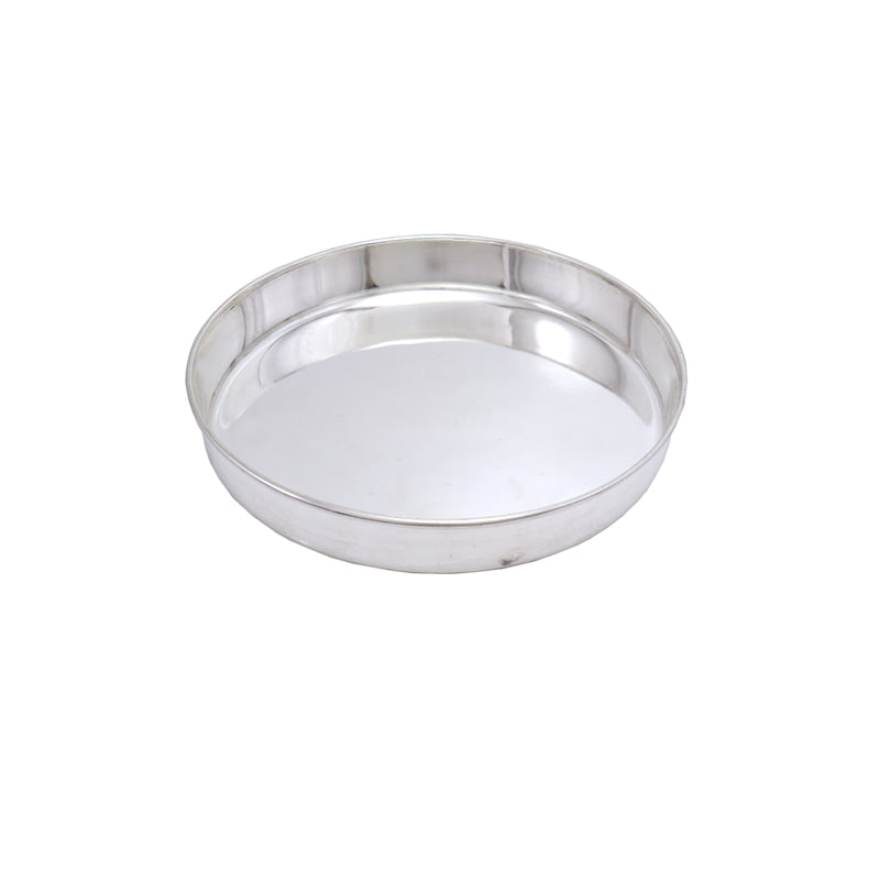Silver Plain Plate for Pooja,Home (13.3CM) Silver Plain Plate for Pooja,Home (13.3CM)