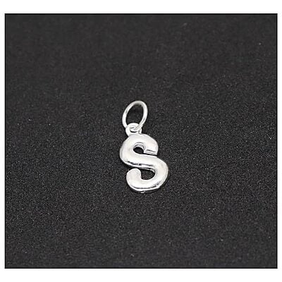 Silver S Pendant