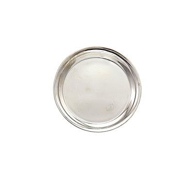 Silver Plain Plate for Pooja,Home (8CM) Silver Plain Plate for Pooja,Home (8CM)