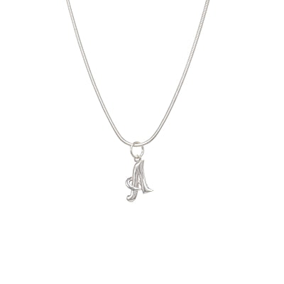 Silver A Pendent/Dollar for Men and Women